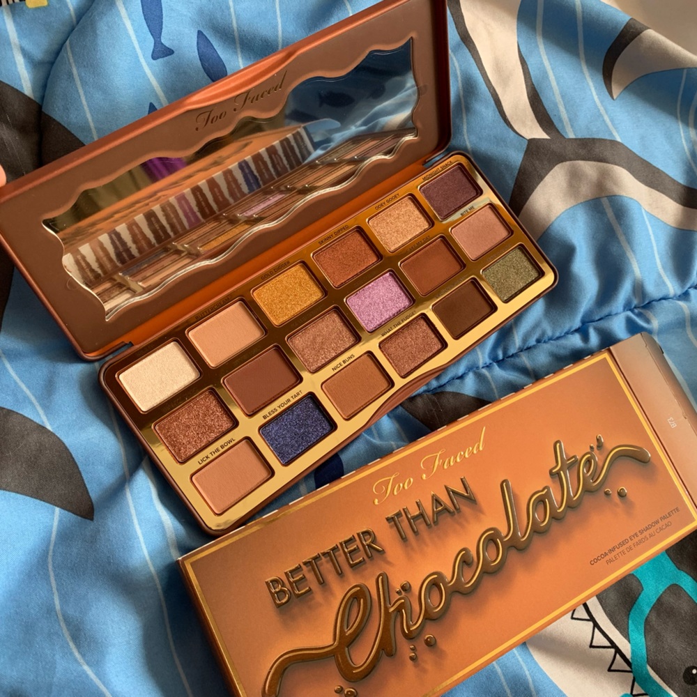 NIB Too Faced Better Than Chocolate Eye Shadow Palette